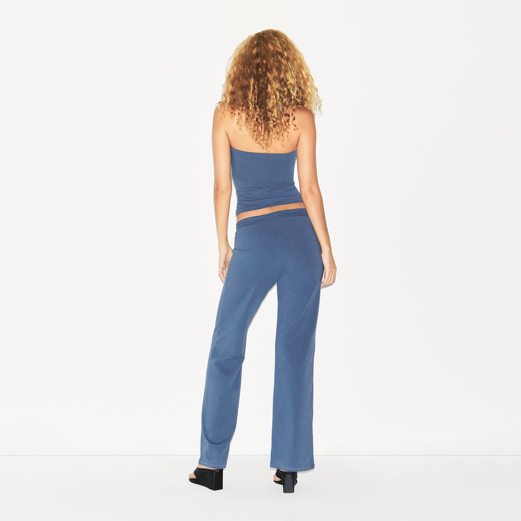 COTTON JERSEY STRAIGHT LEG PANT | HARBOR