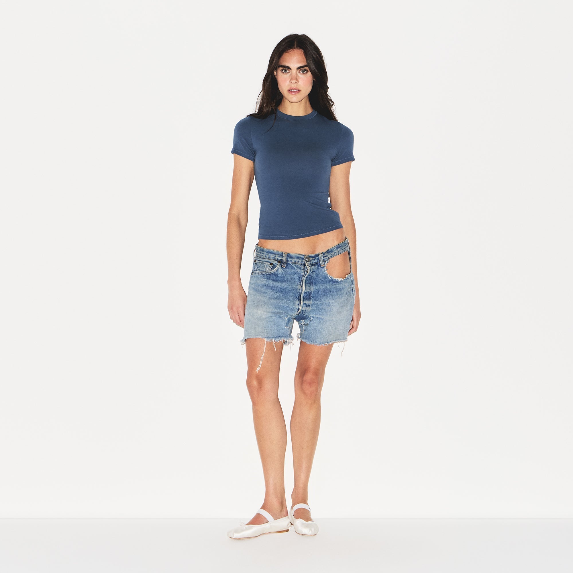 COTTON JERSEY T-SHIRT | HARBOR