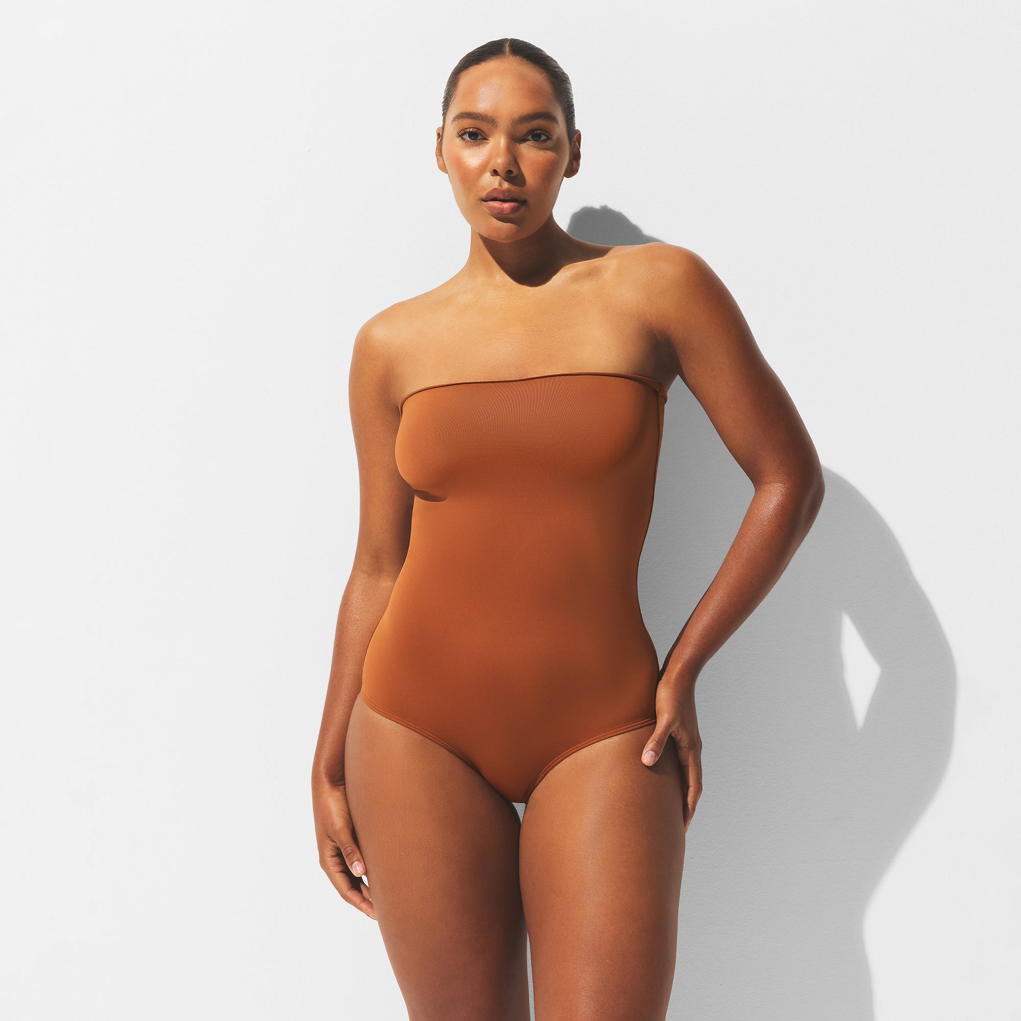 ICONIC SWIM CONVERTIBLE BIKINI BOTTOM | BRONZE