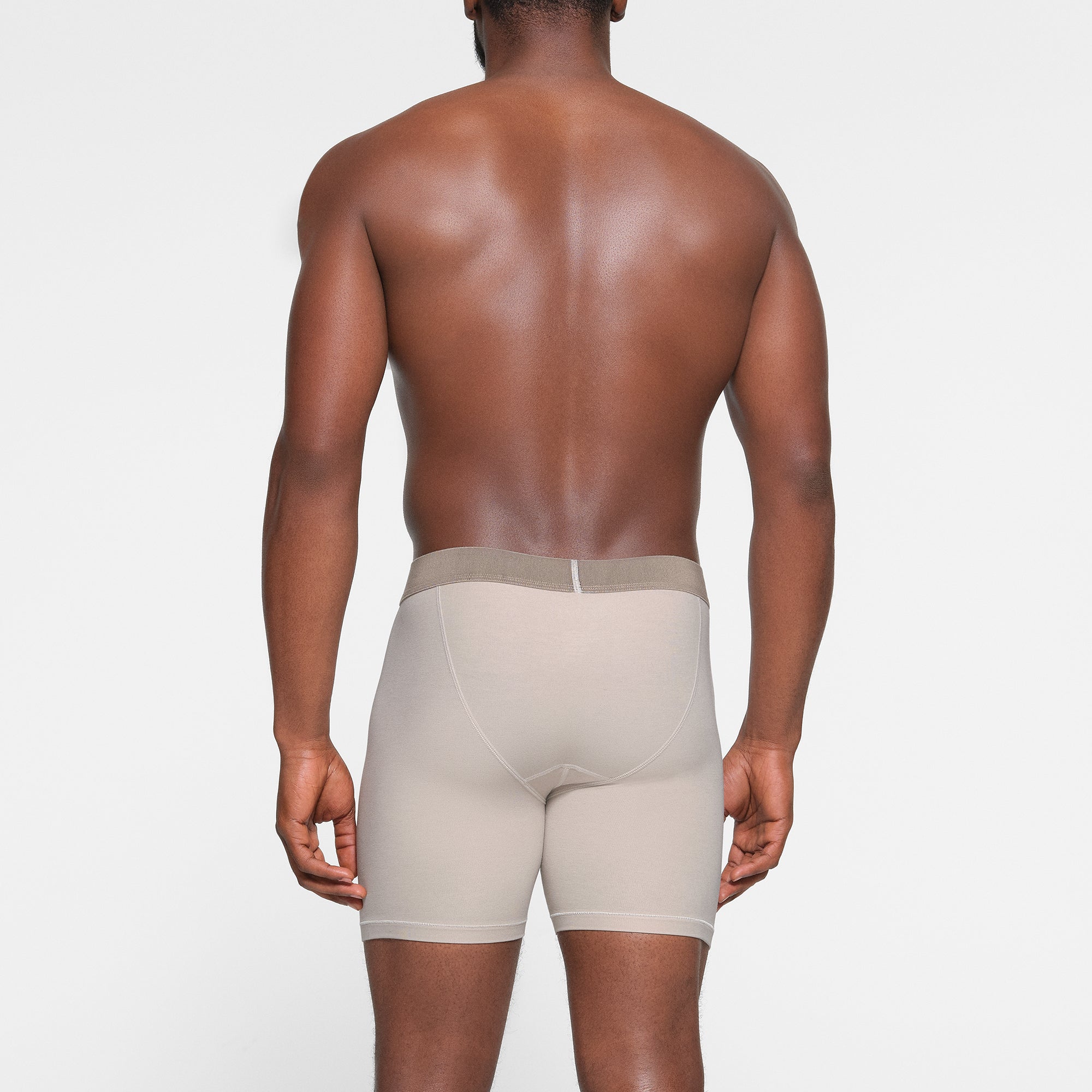 SKIMS COTTON MENS 5" BOXER BRIEF 3-PACK | STONE MULTI