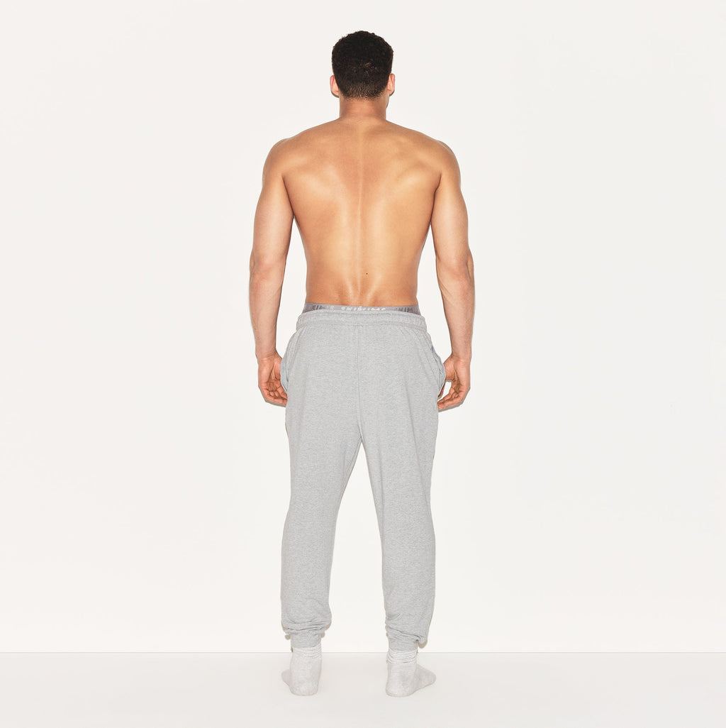 JERSEY LOUNGE MENS JOGGER | HEATHER GREY