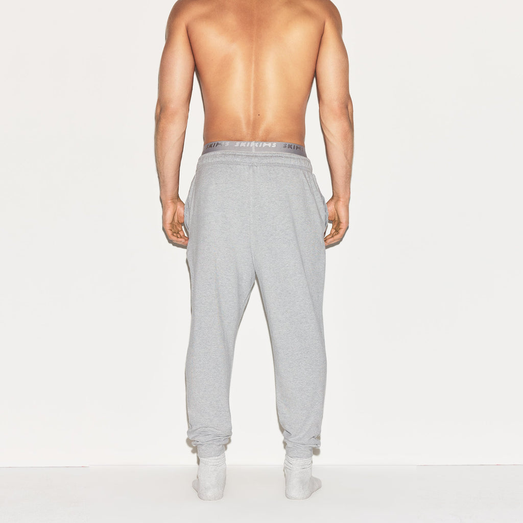 JERSEY LOUNGE MENS JOGGER | HEATHER GREY