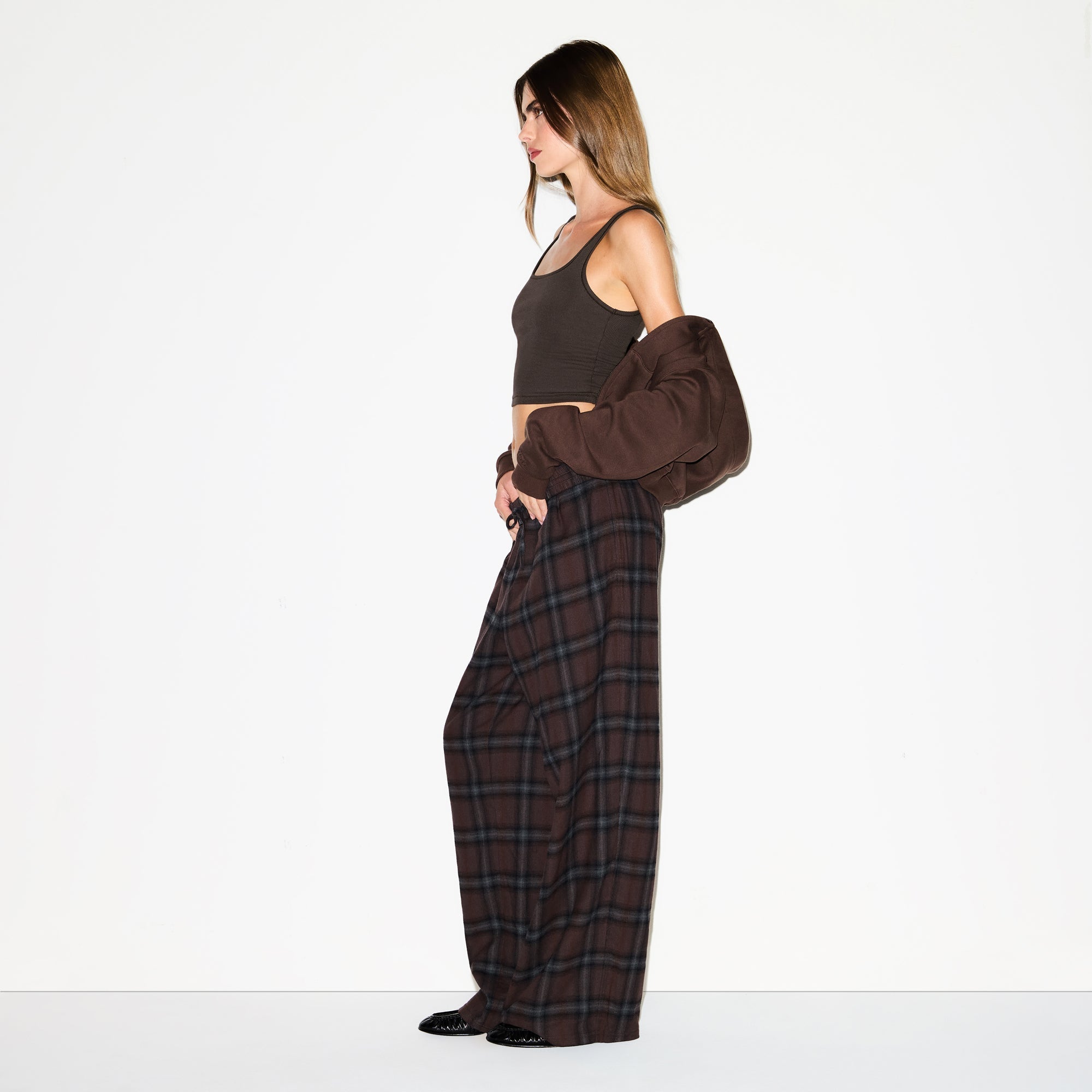 FLANNEL SLEEP OVERSIZED PANT | PHOENIX PLAID
