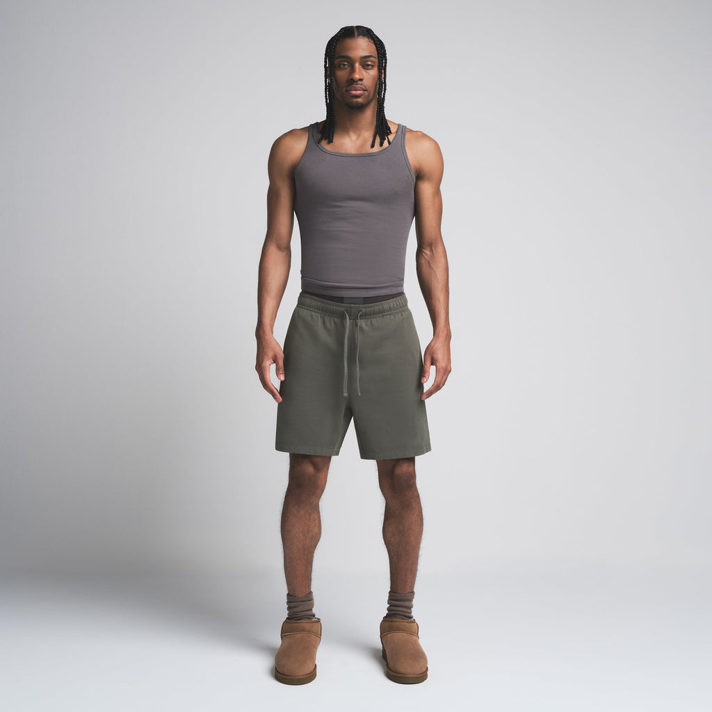 JERSEY LOUNGE MENS RELAXED SHORT | BASIL