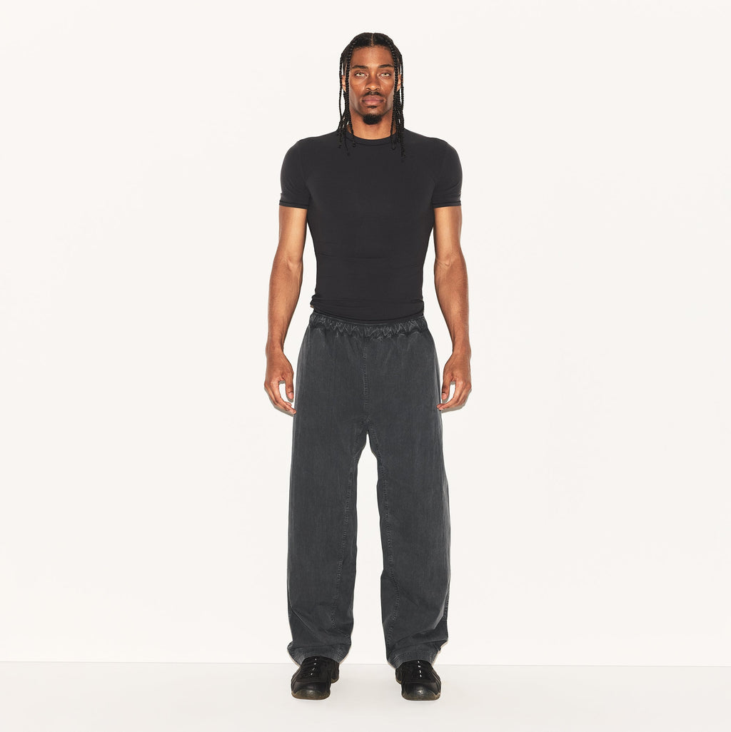 WOVEN MENS KARATE PANT | ASH