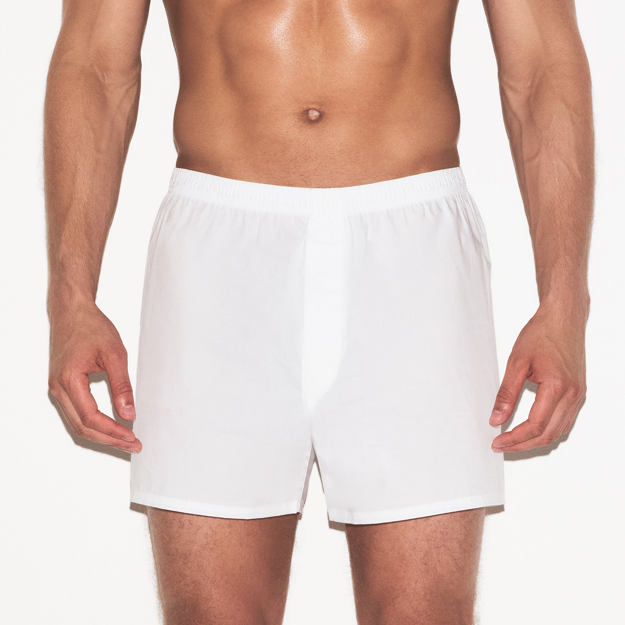 COTTON POPLIN MENS BOXER 3-PACK | LINEN MULTI