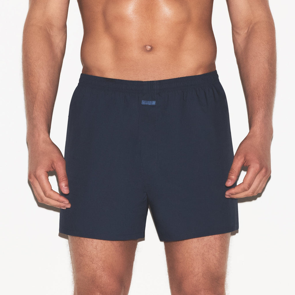 COTTON POPLIN MENS BOXER 3-PACK | LINEN MULTI