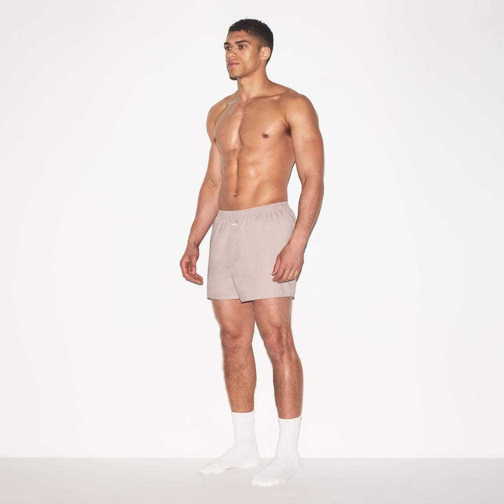 COTTON POPLIN MENS BOXER 3-PACK | LINEN MULTI