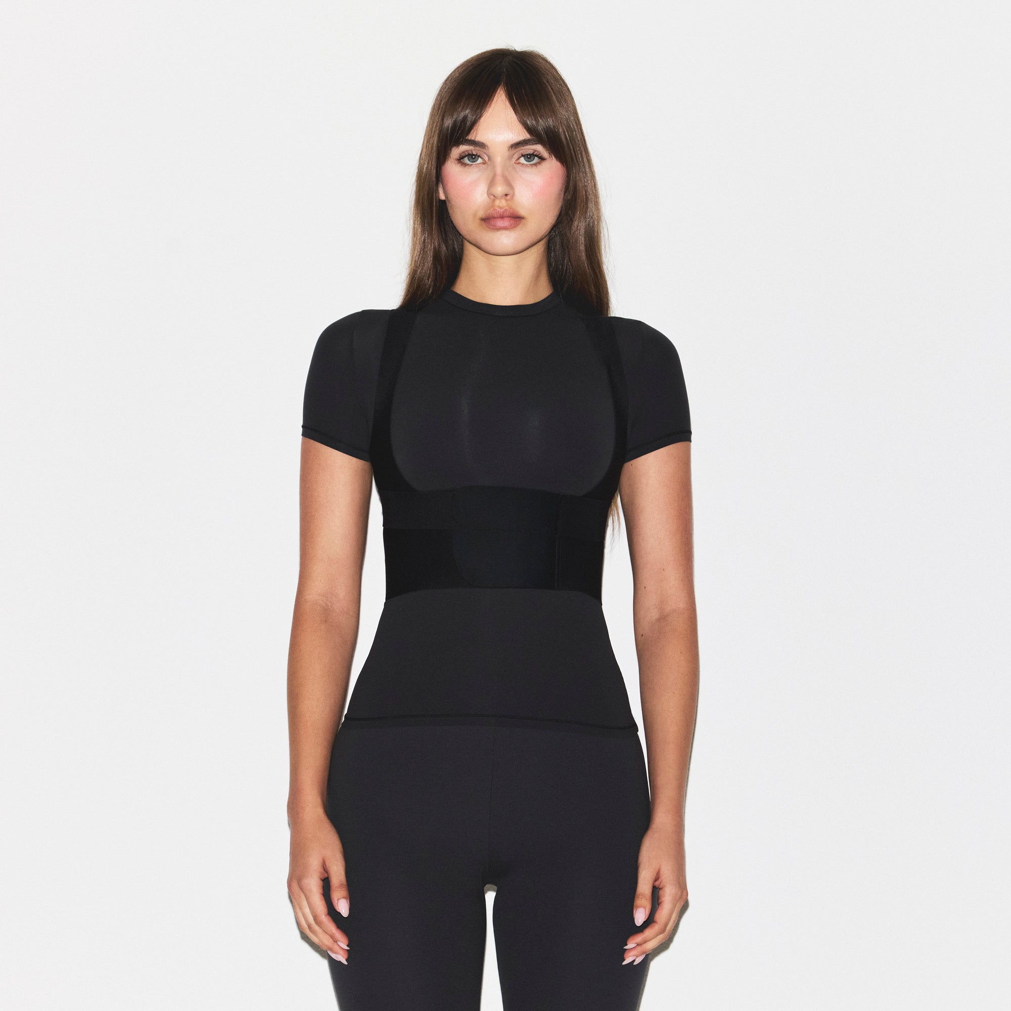 SKIMS BODY POSTURE TRAINER VEST | ONYX