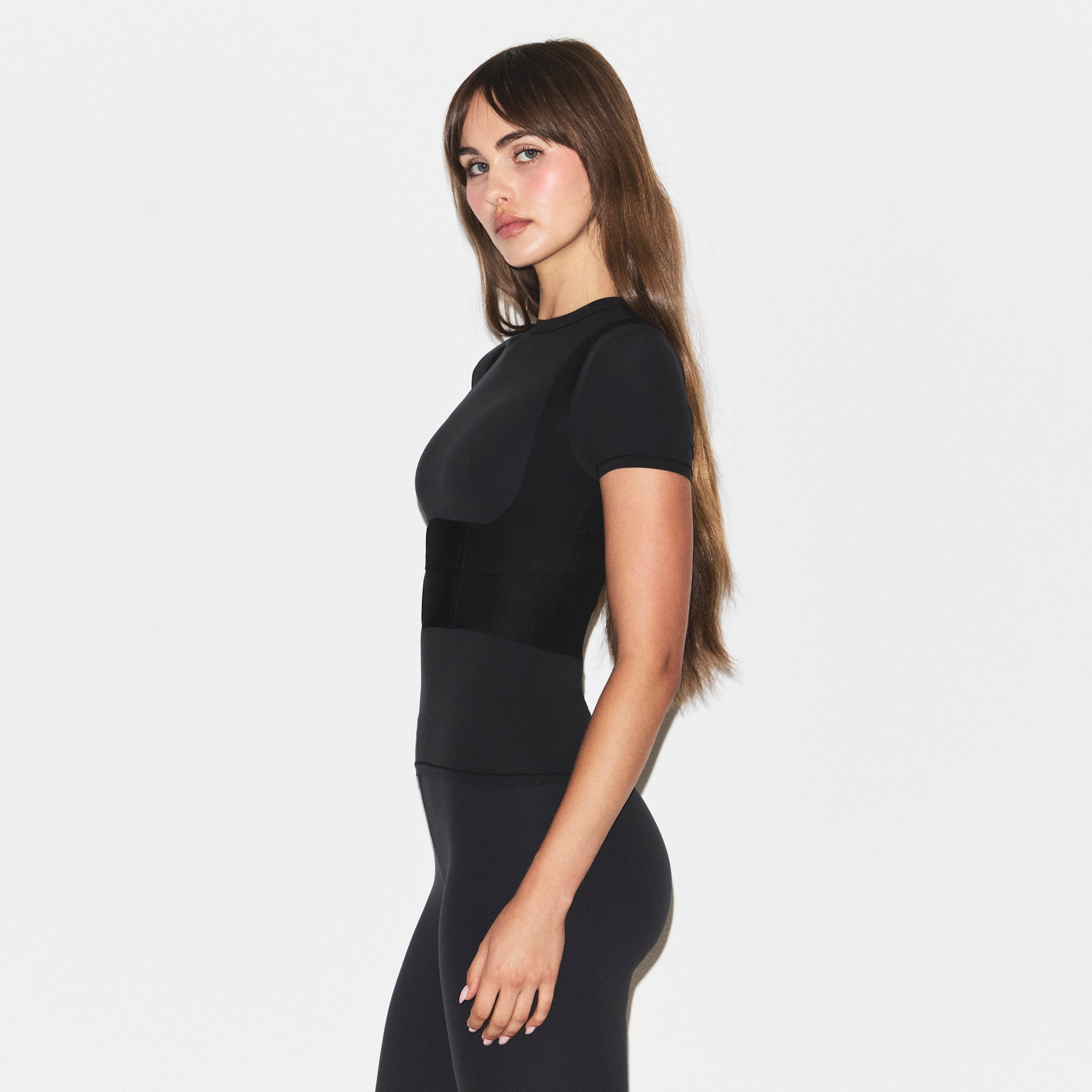 SKIMS BODY POSTURE TRAINER VEST | ONYX