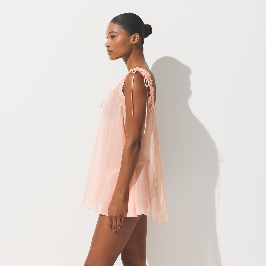 SKIMS ROMANCE MINI DRESS | PRIMROSE