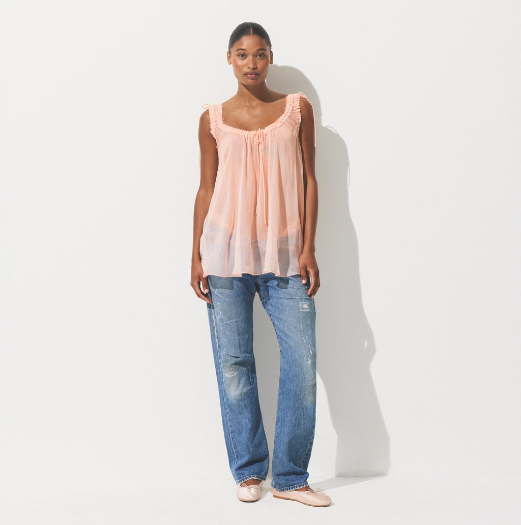 SKIMS ROMANCE MINI DRESS | PRIMROSE