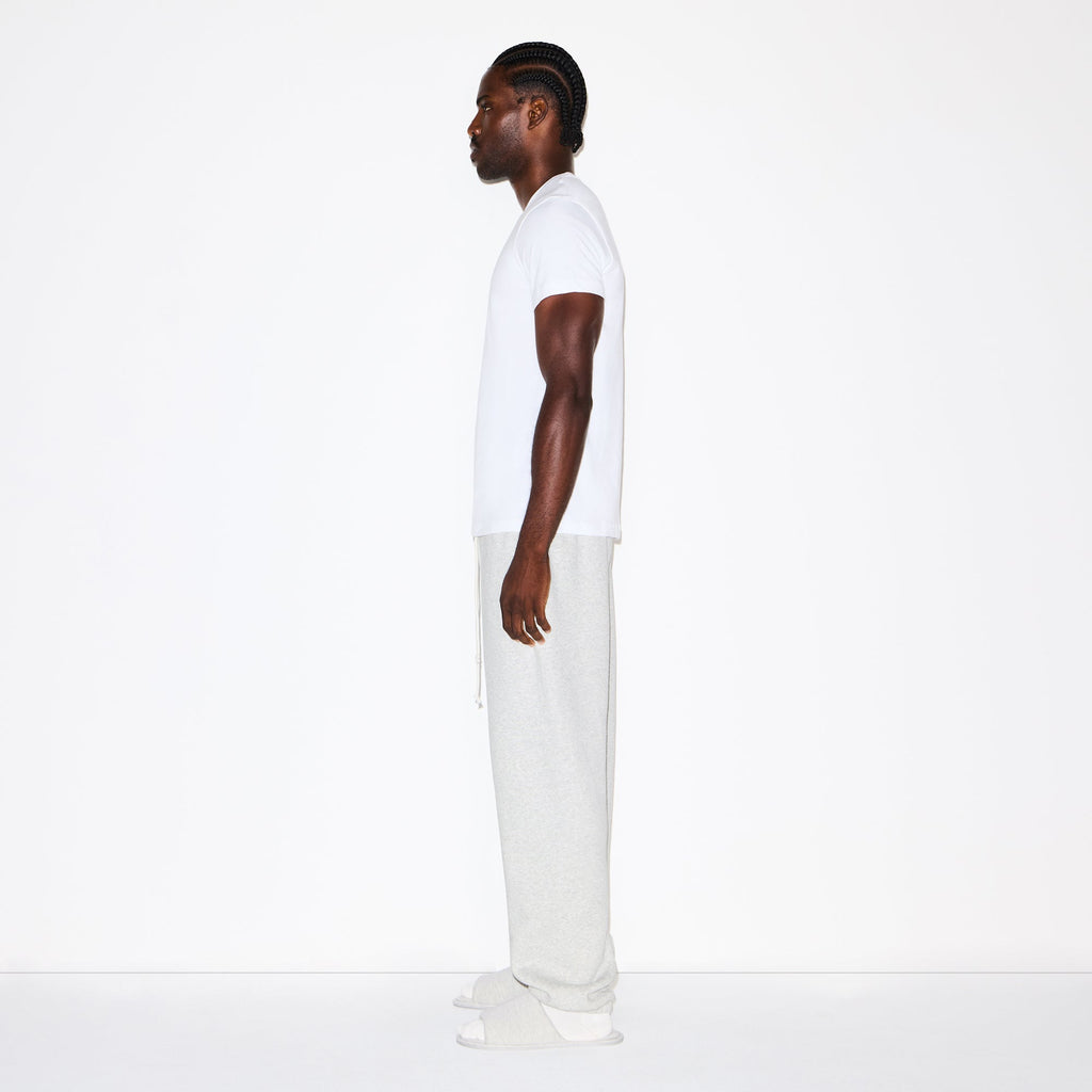 FLEECE LOUNGE MENS RELAXED JOGGER | LIGHT HEATHER GREY