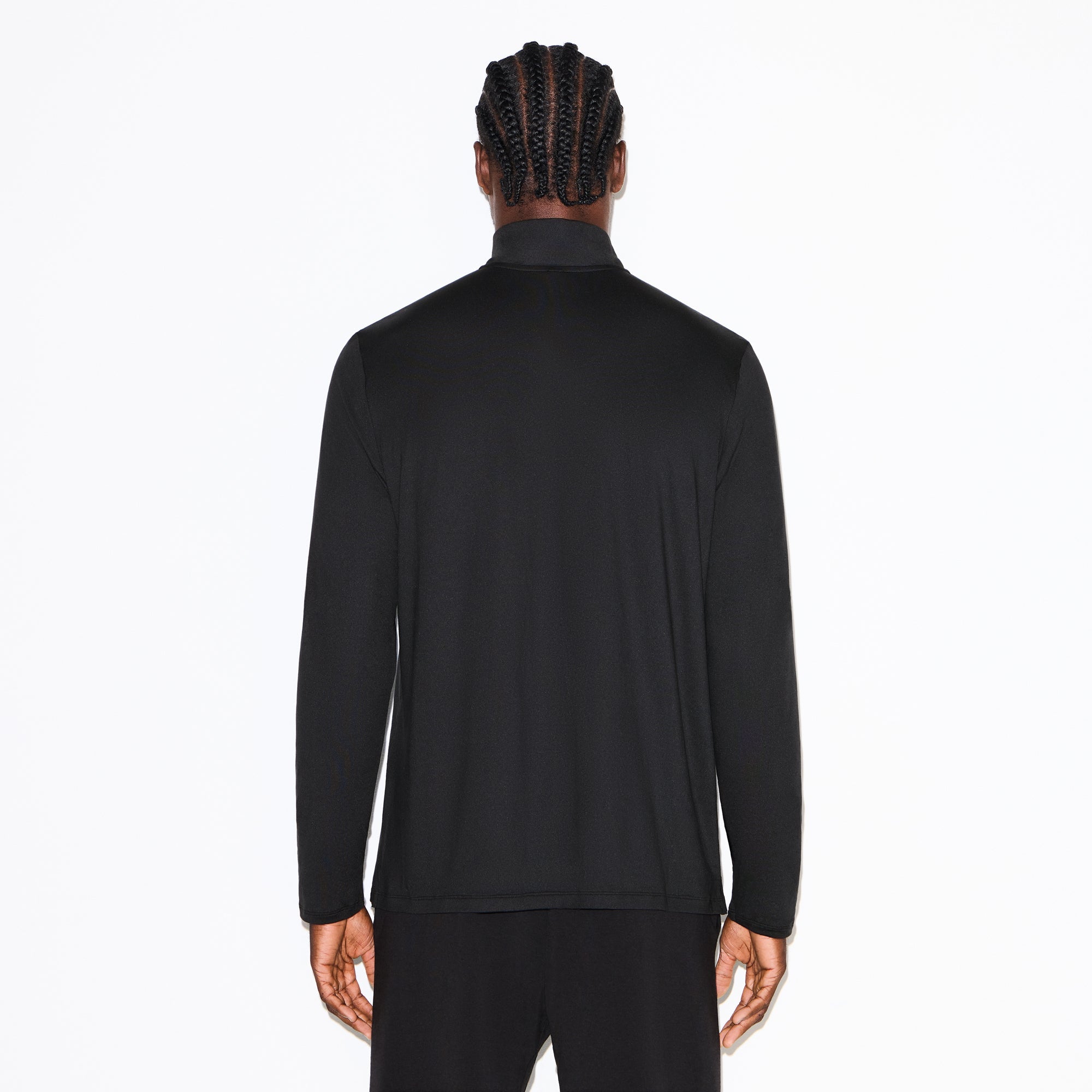 OUTDOOR JERSEY MENS QUARTER ZIP | ONYX