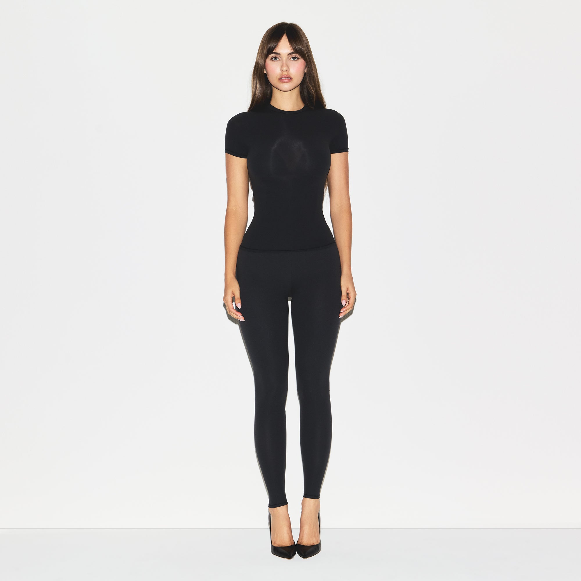 SKIMS BODY CORE SCULPT WAIST CINCHER THONG | ONYX