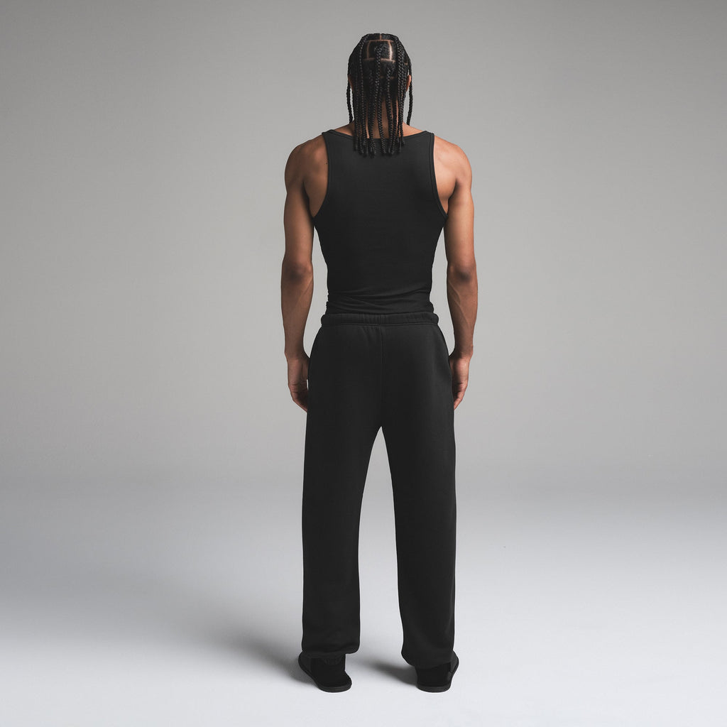 FLEECE LOUNGE MENS RELAXED JOGGER | WASHED ONYX