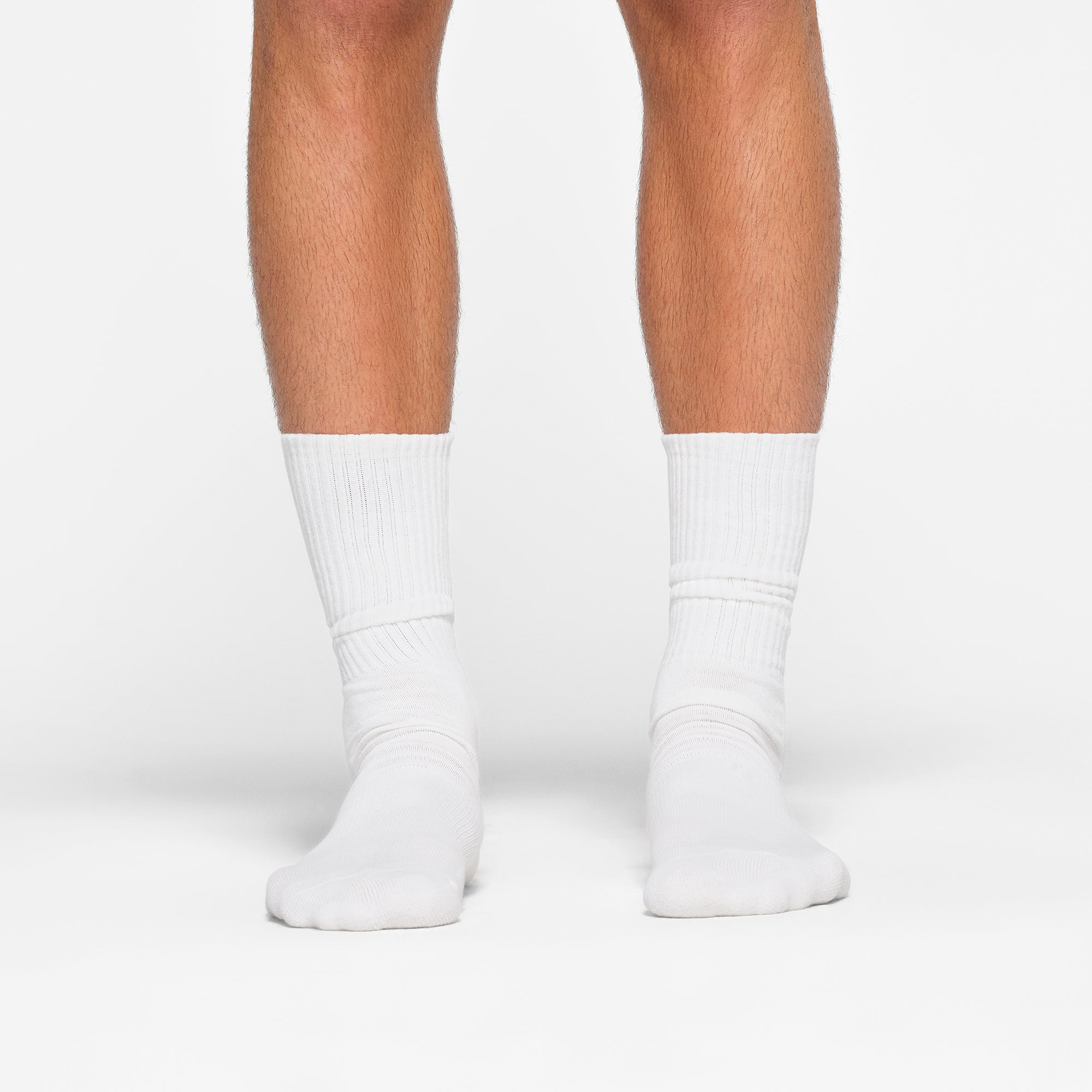 MENS TUBE CREW SOCK 3-PACK | CHALK