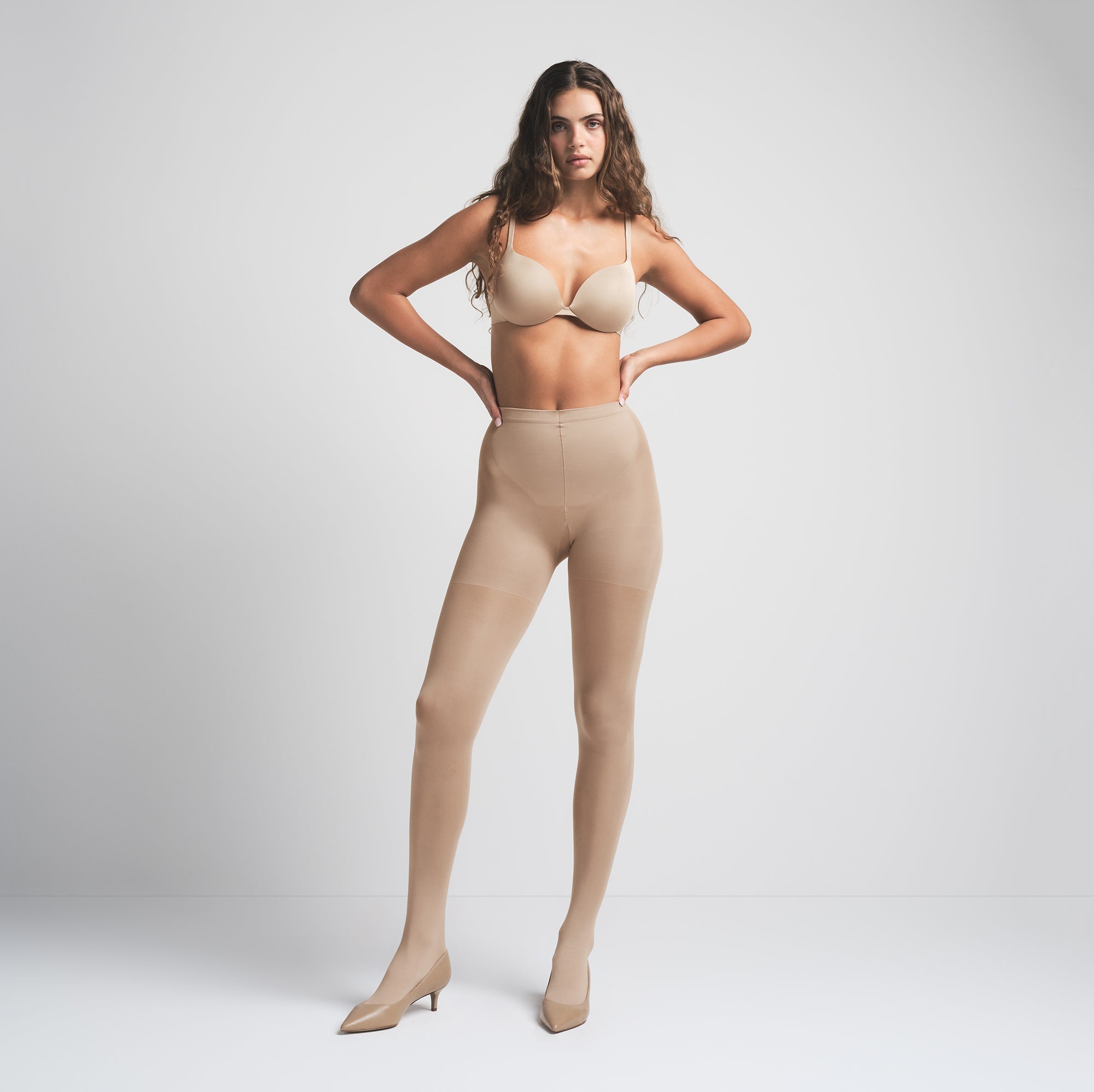 HOSIERY SHAPING TIGHTS | CLAY