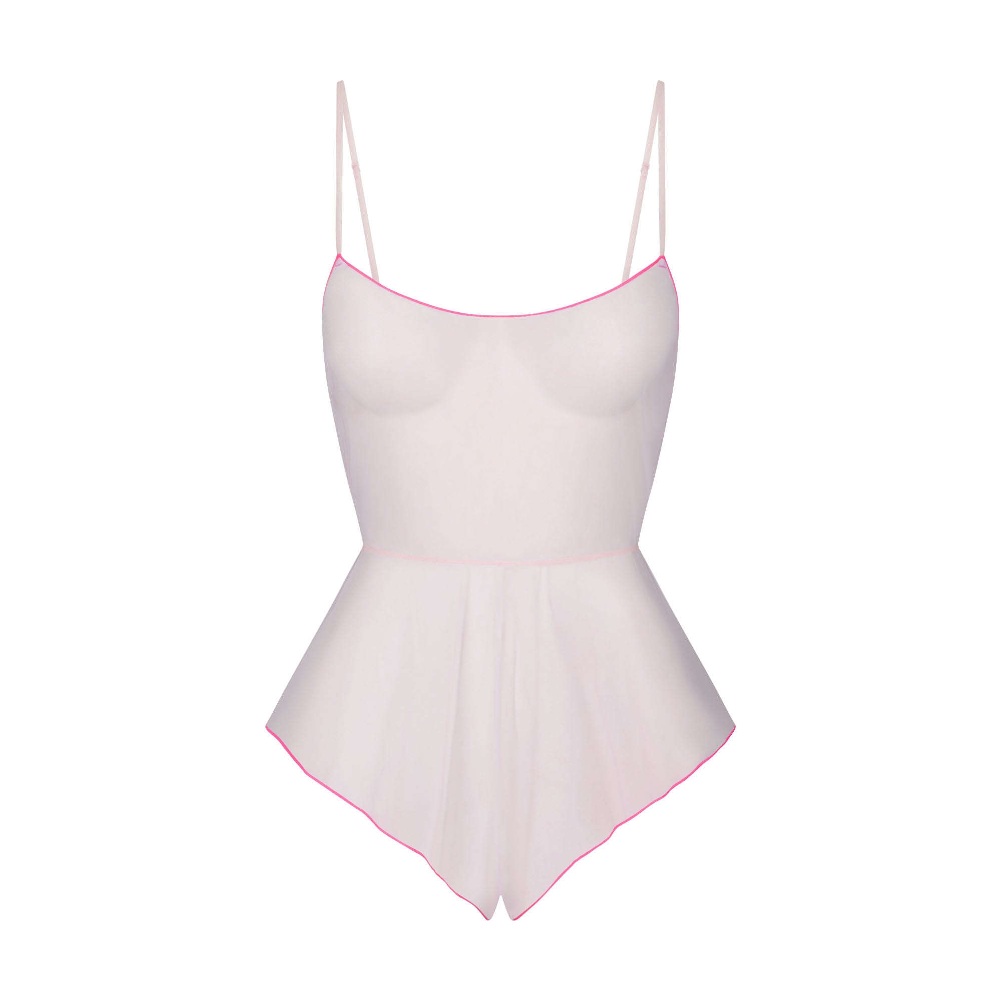 TULLE TEDDY | CHERRY BLOSSOM CONTRAST