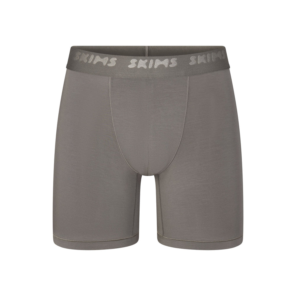 SKIMS STRETCH MENS 5" BOXER BRIEF | GUNMETAL