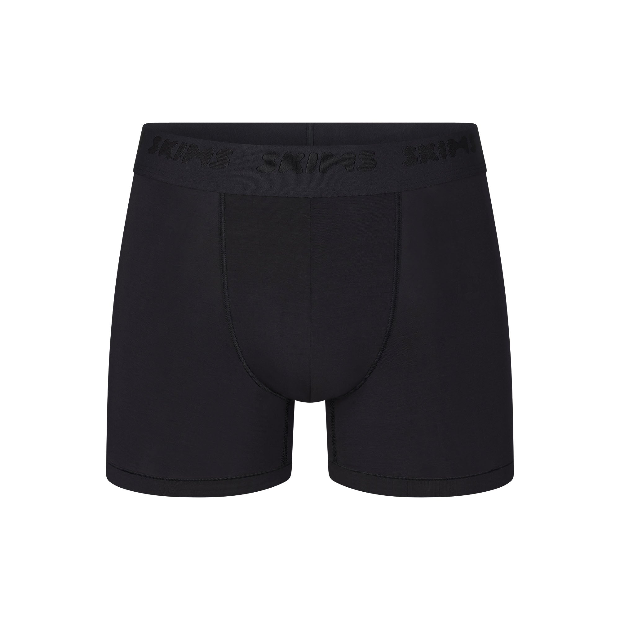 SKIMS STRETCH MENS 3" BOXER BRIEF | OBSIDIAN