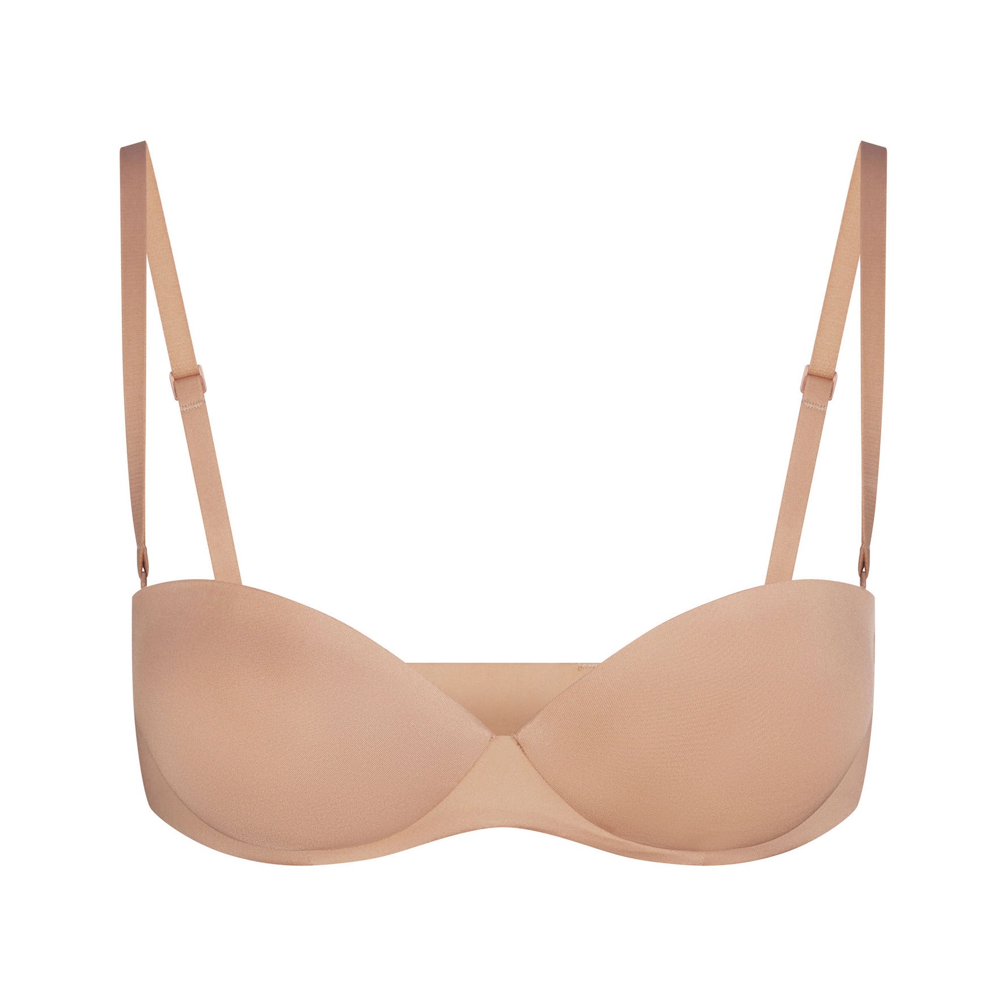 SKIMS ULTIMATE STRAPLESS PUSH-UP BRA | CLAY