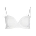 POINTELLE UNLINED BALCONETTE BRA | SNOW
