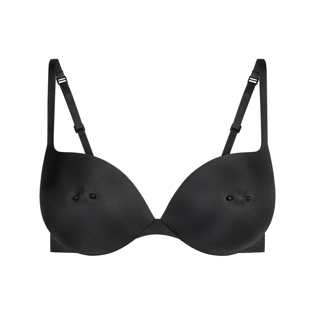 SKIMS ULTIMATE PIERCED NIPPLE PUSH-UP BRA | ONYX
