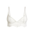 ULTRA FINE LACE SCOOP BRA | MARBLE
