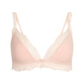 COTTON JERSEY LACE TRIANGLE BRALETTE | PRIMROSE