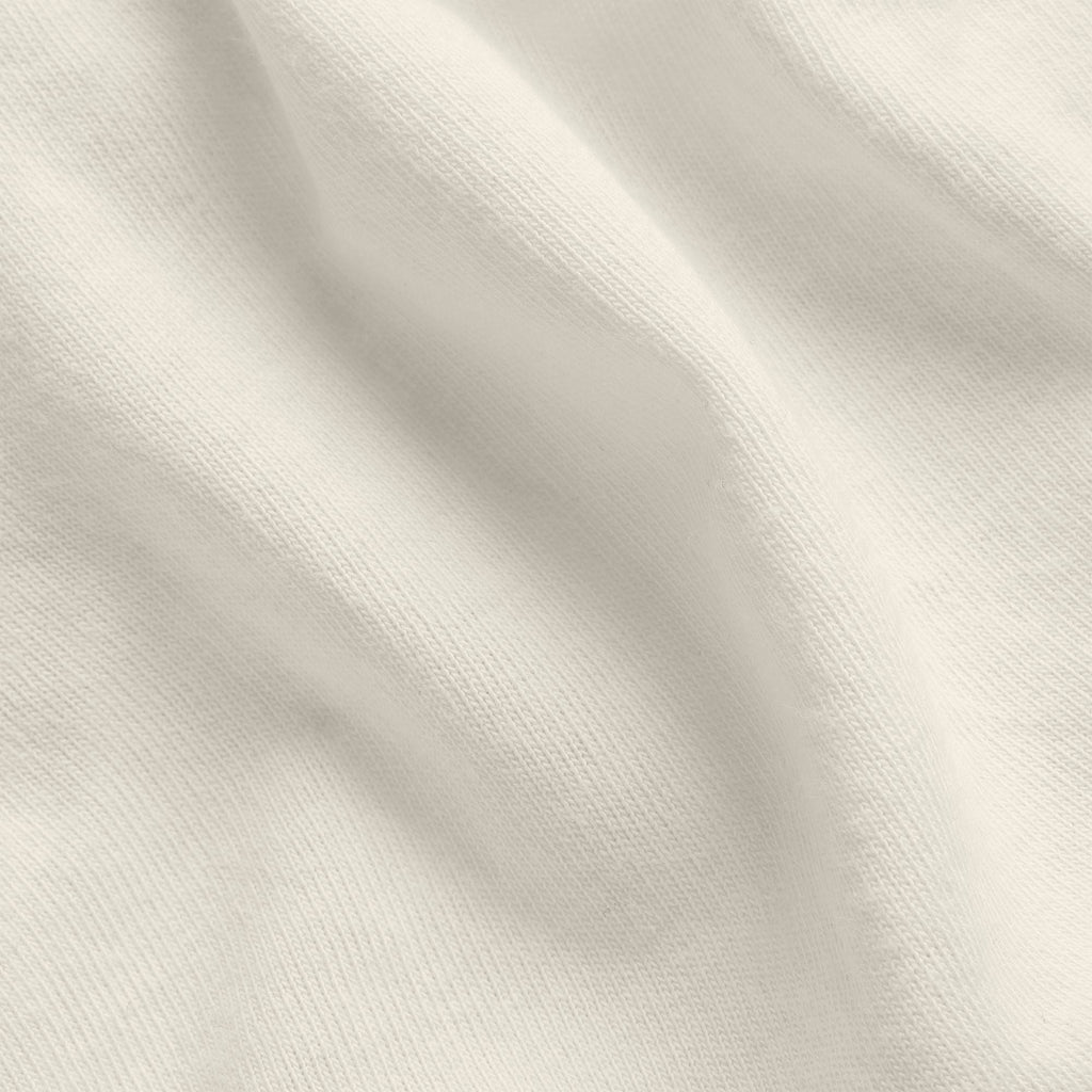 COTTON JERSEY LONG SLEEVE T-SHIRT | BONE