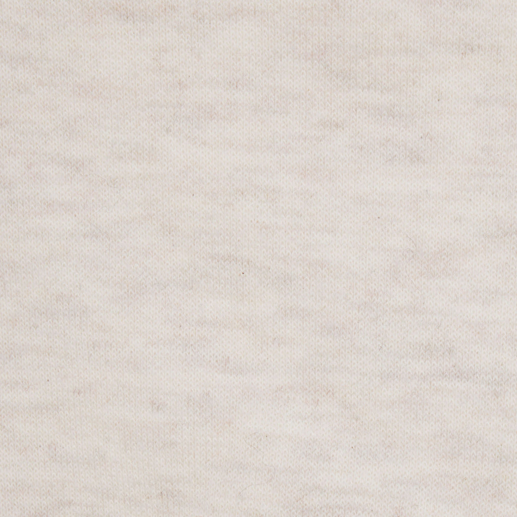 COTTON FLEECE JOGGER | HEATHER OATMEAL