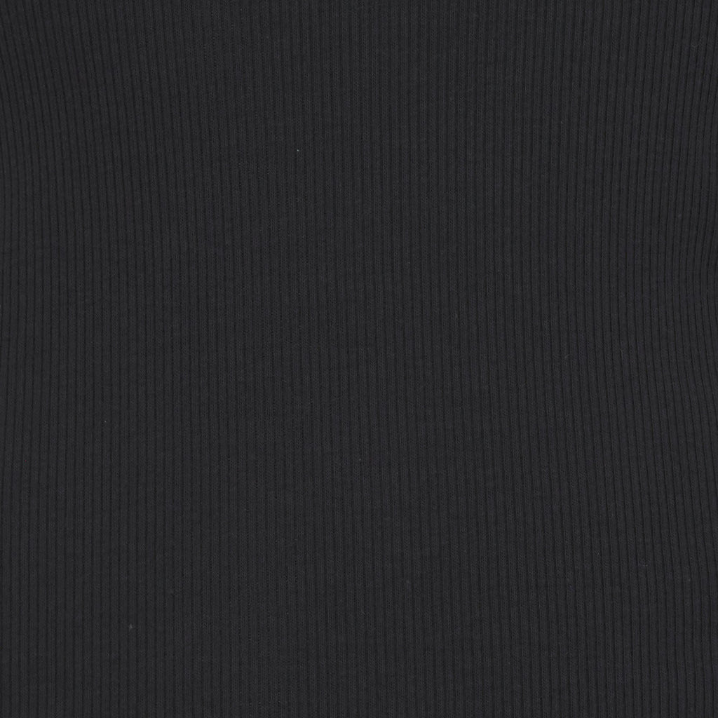 COTTON RIB ONESIE | SOOT