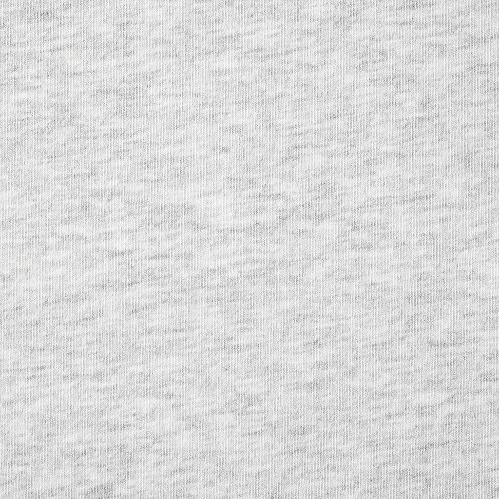 COTTON JERSEY T-SHIRT BRIEF BODYSUIT | LIGHT HEATHER GREY