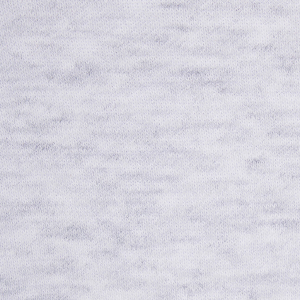 COTTON FLEECE CLASSIC ZIP UP HOODIE | LIGHT HEATHER GREY