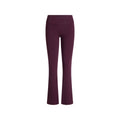 COTTON JERSEY FOLDOVER PANT | CURRANT