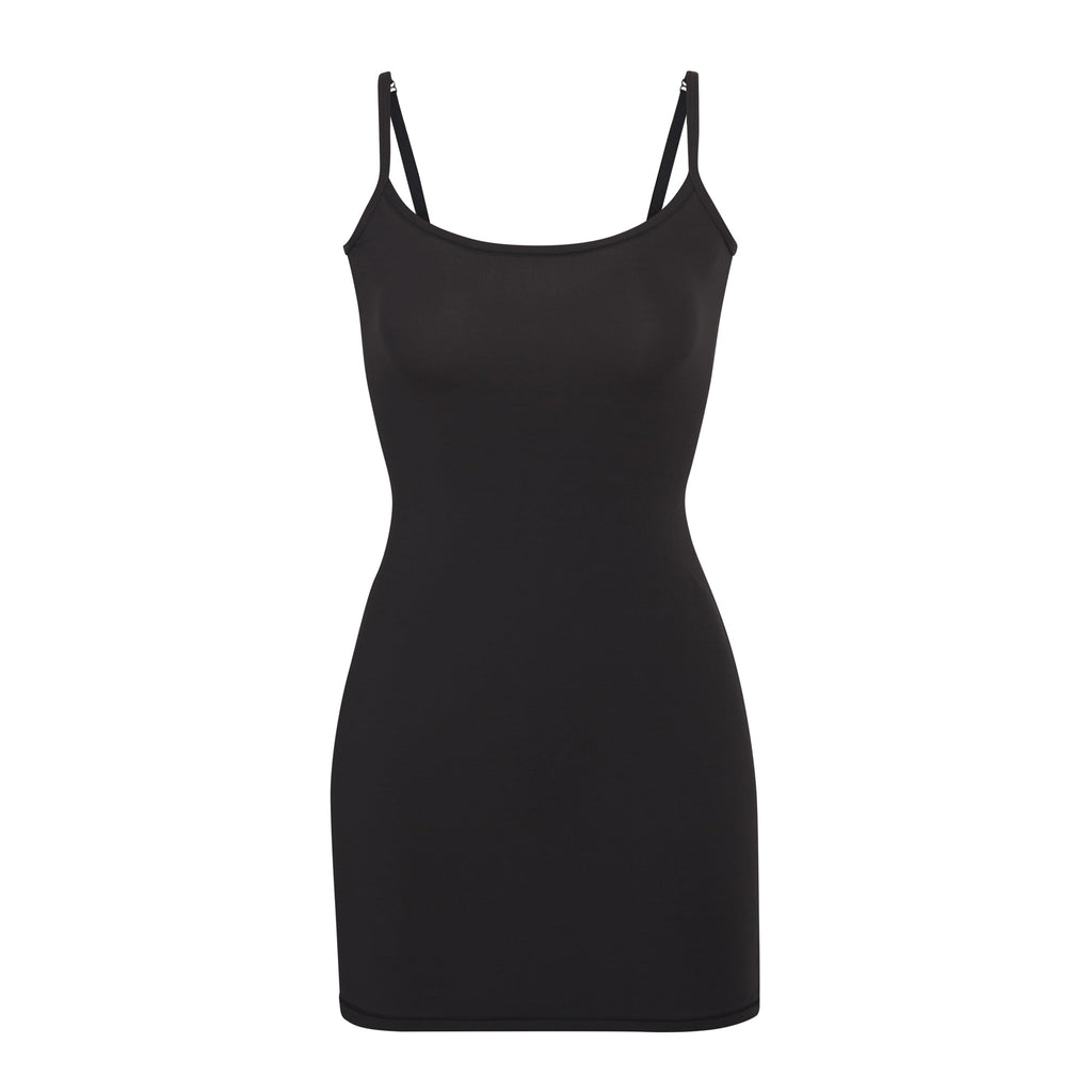 FITS EVERYBODY SLIP DRESS | ONYX