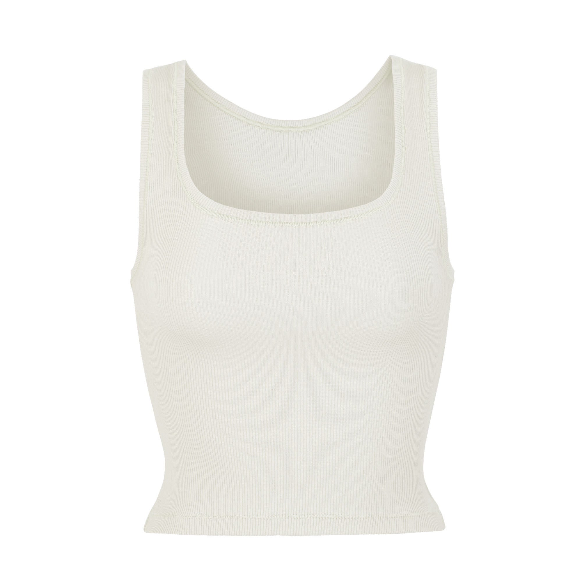 COTTON RIB TANK | BONE