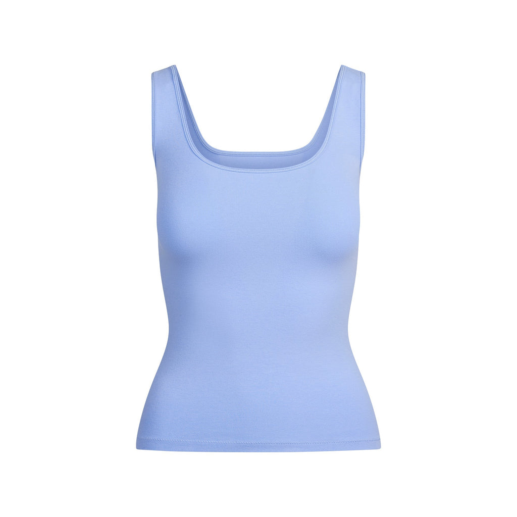 COTTON JERSEY TANK | BLUE VIOLET