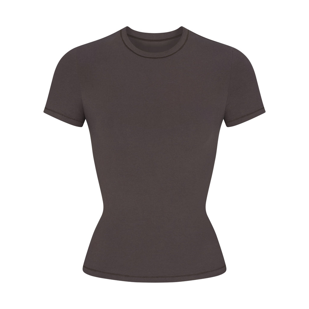 COTTON JERSEY T-SHIRT | IRON