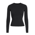 COTTON JERSEY LONG SLEEVE T-SHIRT | SOOT
