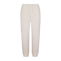 COTTON FLEECE JOGGER | HEATHER OATMEAL