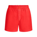COTTON POPLIN BOXER | RUBY