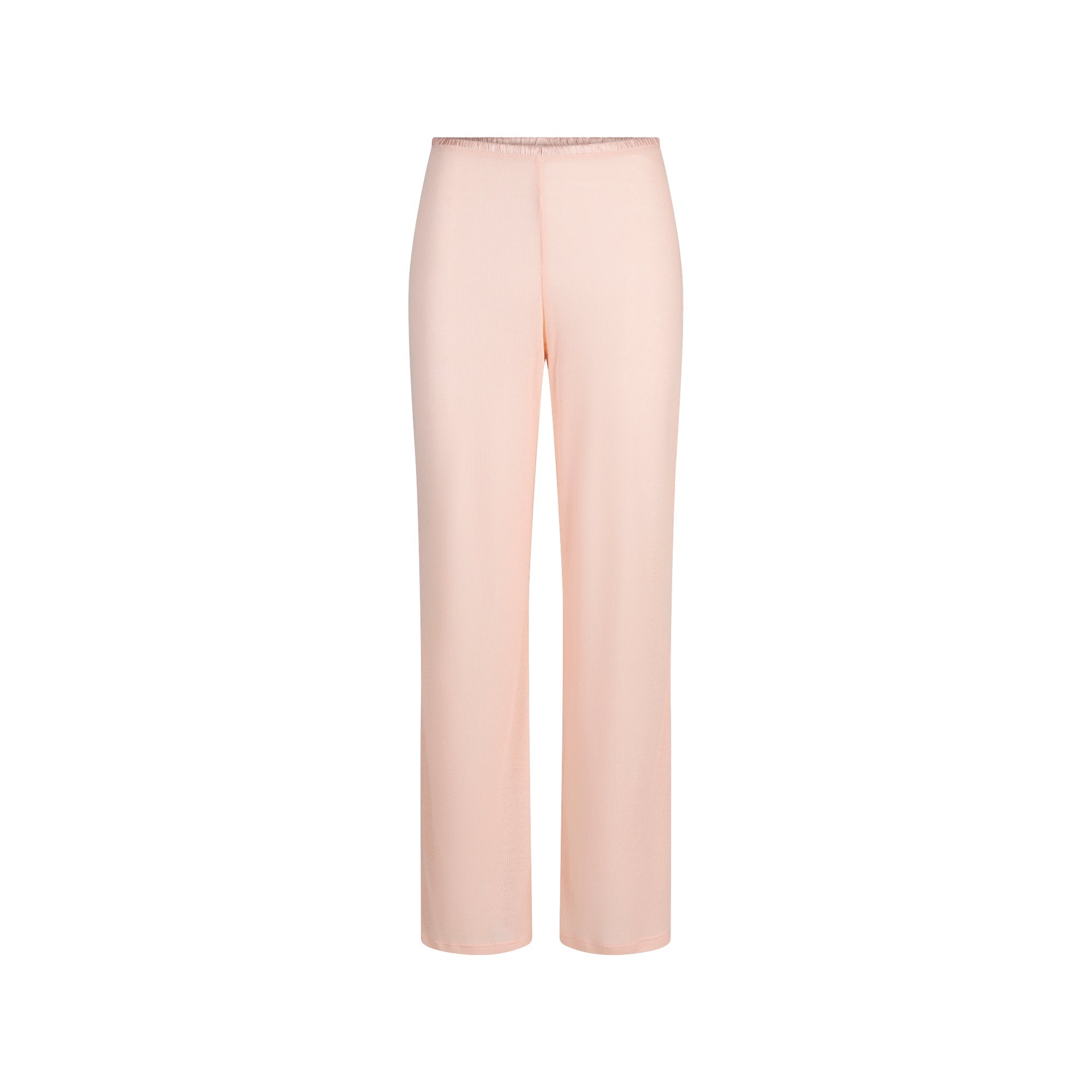 SHEER RIB STRAIGHT LEG PANT | VILLA