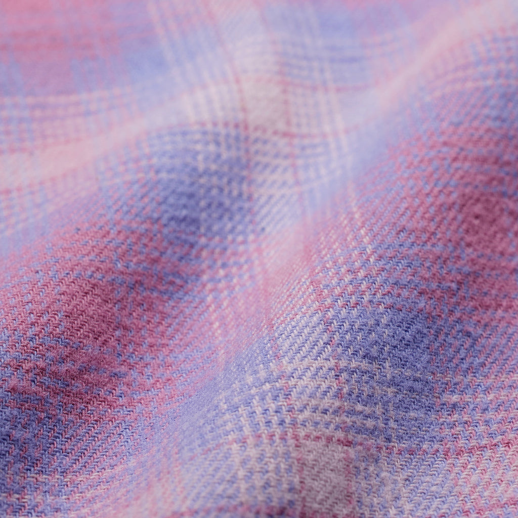 FLANNEL SLEEP CHEEKY BOXER | COTTON CANDY PLAID