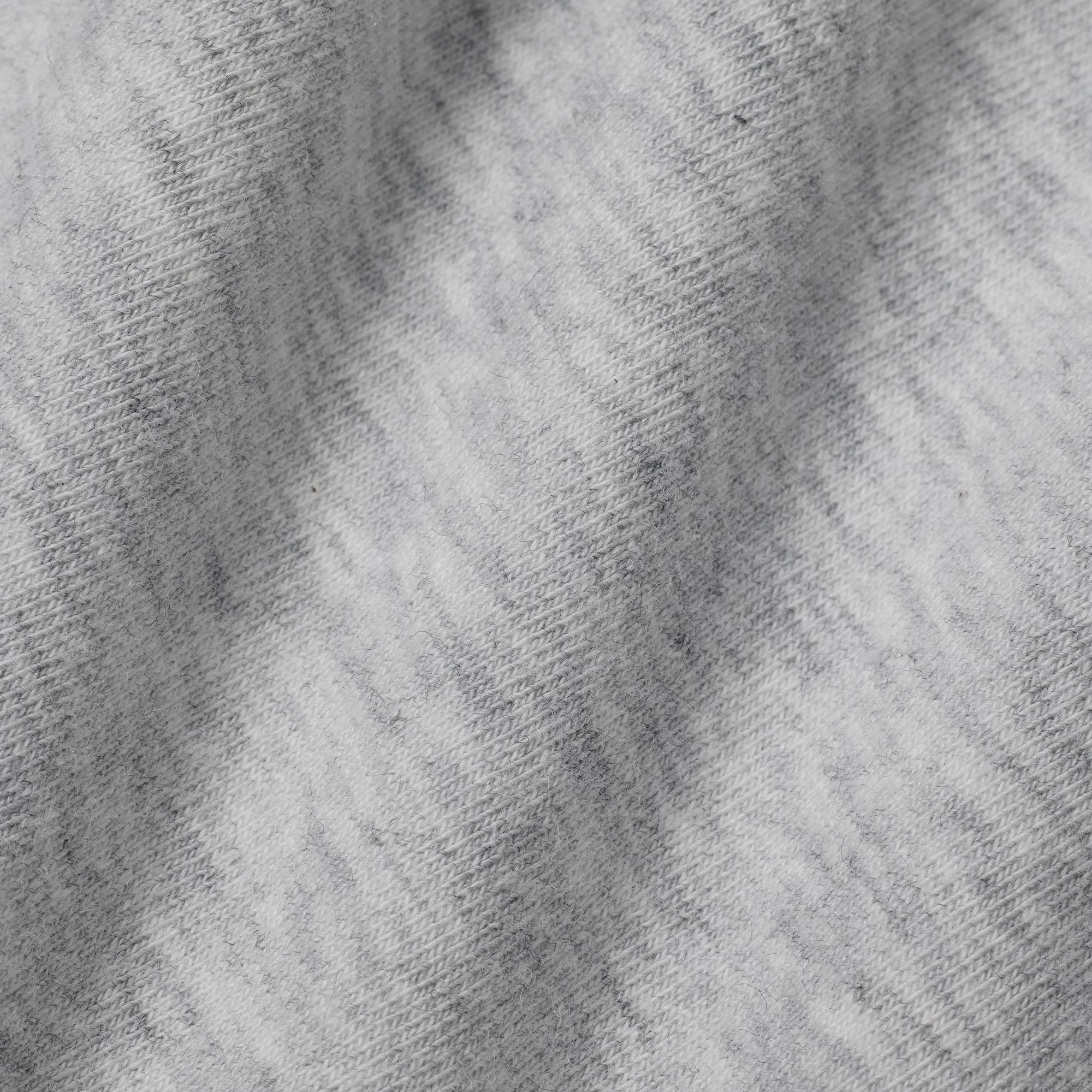 COTTON JERSEY LOW RISE CROP PANT | LIGHT HEATHER GREY