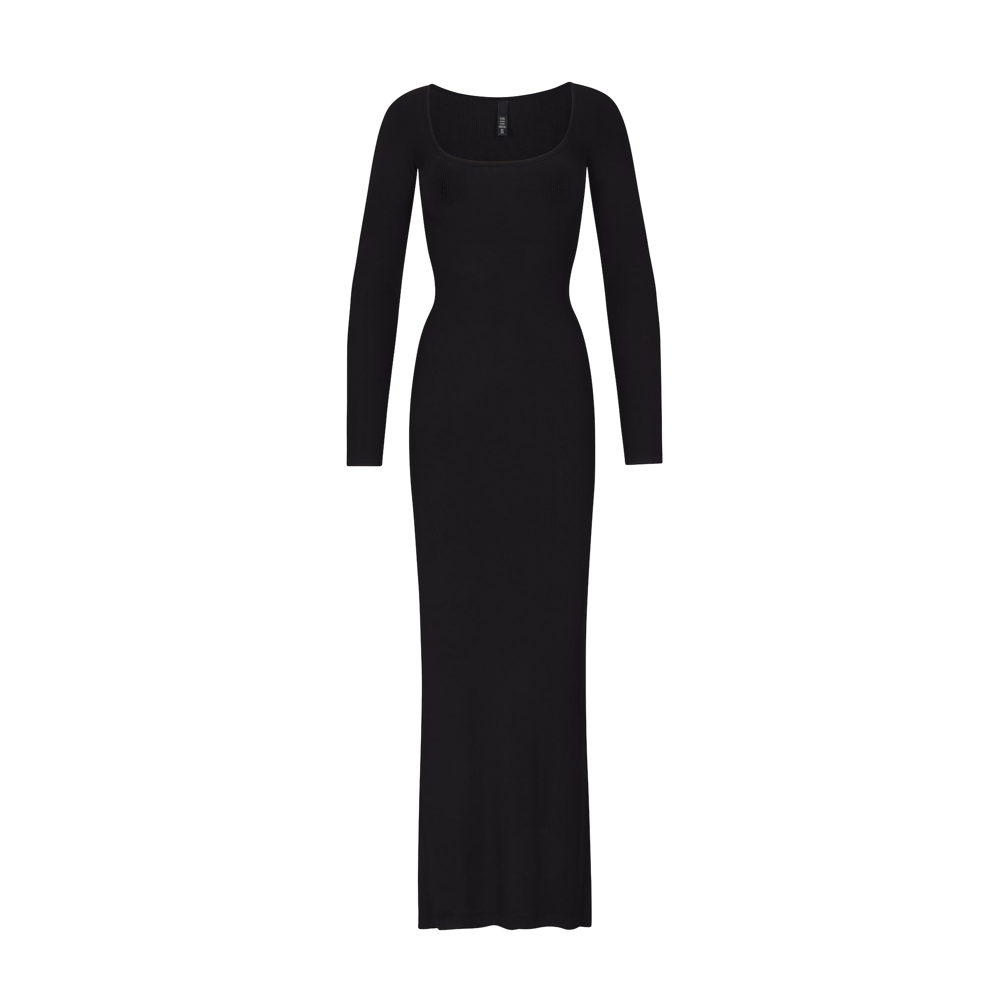SOFT LOUNGE PETITE LONG SLEEVE DRESS | ONYX