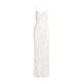 ULTRA FINE LACE LOW BACK LONG DRESS | MARBLE