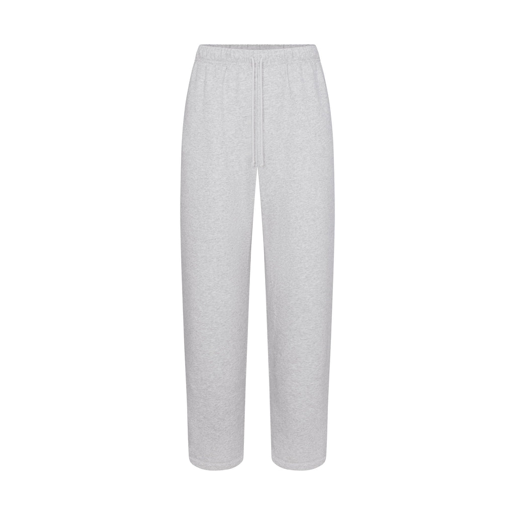 FLEECE LOUNGE MENS CLASSIC STRAIGHT LEG PANT | LIGHT HEATHER GREY