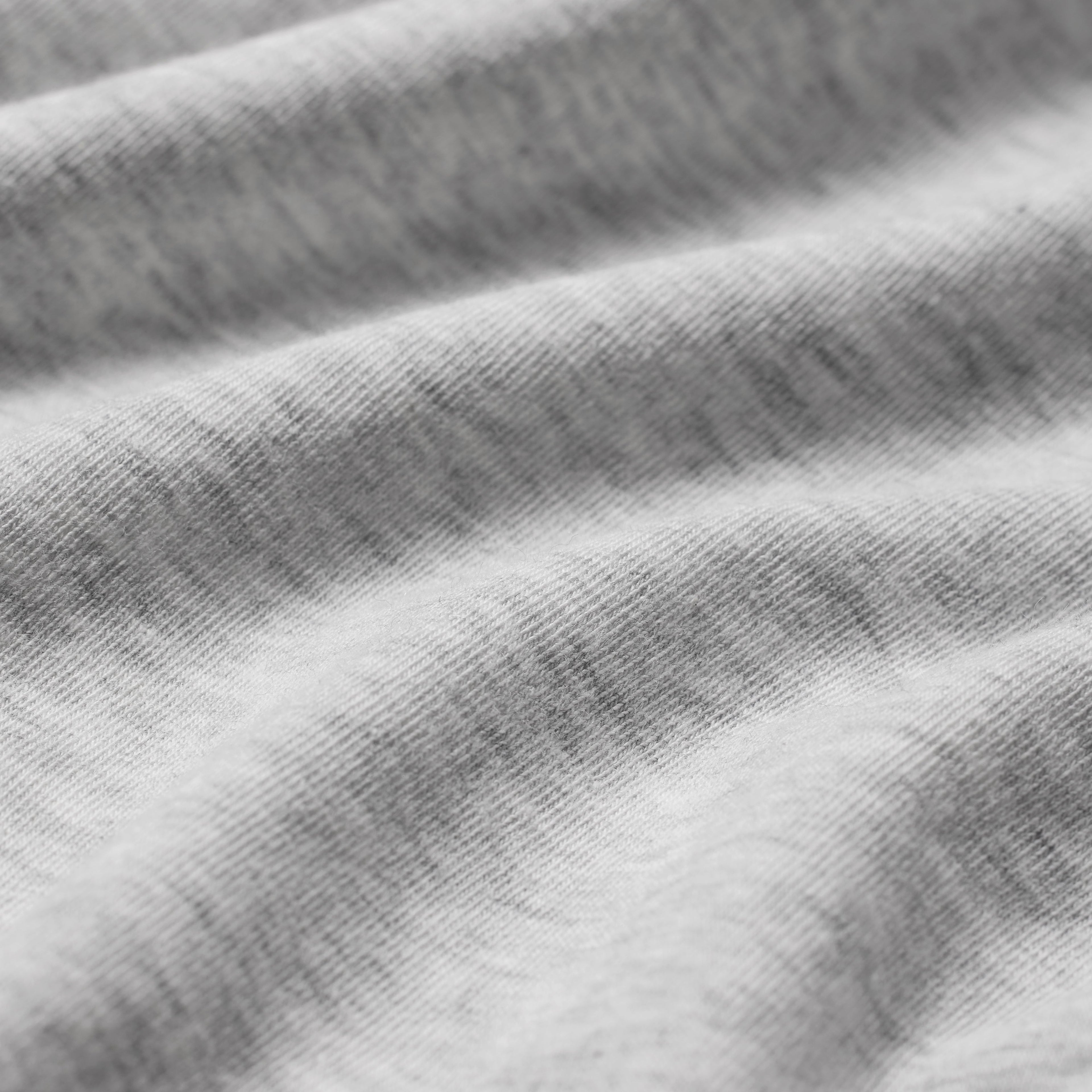 COTTON JERSEY FOLDOVER CAPRI | LIGHT HEATHER GREY